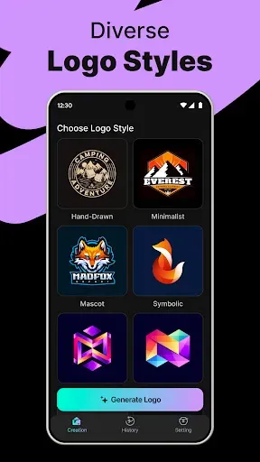 Скриншот 2 — Logo Maker - AI Art Design