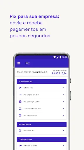 Скриншот 4 — Asaas: abrir Conta Digital PJ
