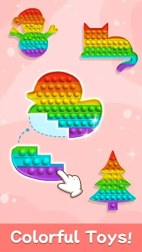 Скриншот 1 — АСМР Поп Ит: Игры-непоседы
