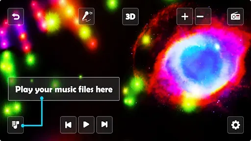 Скриншот 2 — Astral 3D FX Music Visualizer