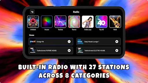 Скриншот 3 — Astral 3D FX Music Visualizer