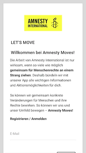 Скриншот 1 — Amnesty Moves