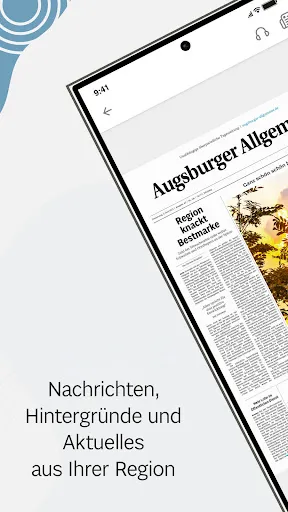 Скриншот 1 — Augsburger Allgemeine