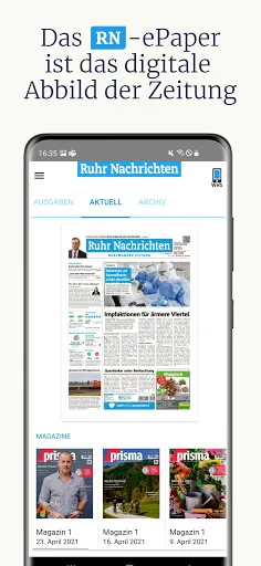 Скриншот 6 — Ruhr Nachrichten