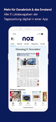 Скриншот 1 — noz E-Paper App