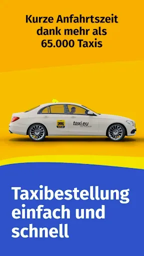 Скриншот 1 — taxi.eu - Taxi-App für Europa