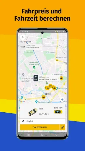 Скриншот 3 — taxi.eu - Taxi-App für Europa