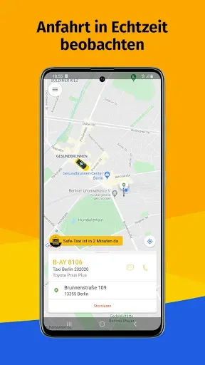 Скриншот 7 — taxi.eu - Taxi-App für Europa