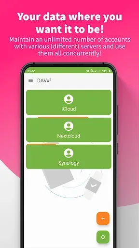 Скриншот 5 — DAVx⁵ – CalDAV CardDAV WebDAV
