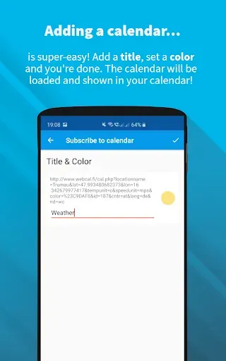 Скриншот 2 — ICSx⁵ – Subscribe to calendars