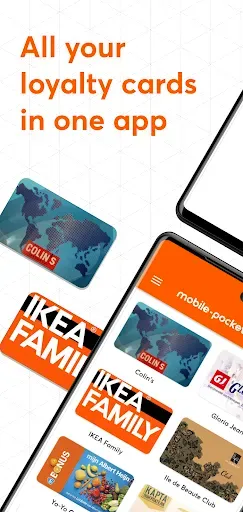 Скриншот 1 — карты лояльности mobile-pocket