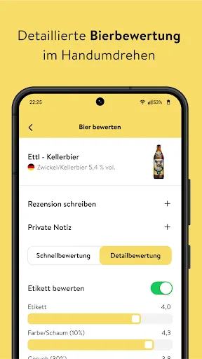 Скриншот 4 — BeerTasting – Dein Bier-Guide
