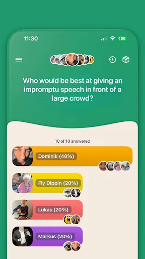 Скриншот 6 — askUs: Whos most likely to