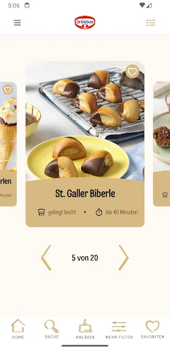Скриншот 4 — Dr. Oetker Rezeptideen