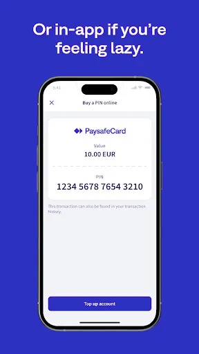 Скриншот 4 — PaysafeCard - prepaid payments