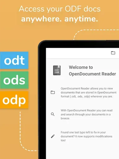 Скриншот 6 — OpenDocument Reader - view ODT