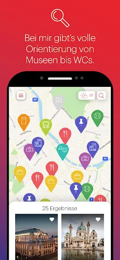 Скриншот 2 — ivie – Offizieller Wien Guide