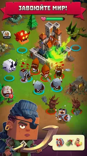 Скриншот 4 — Kingdoms of HF - империя игры