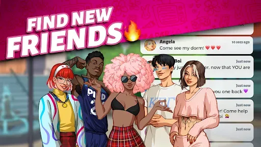 Скриншот 1 — Party in my Dorm: Campus Life