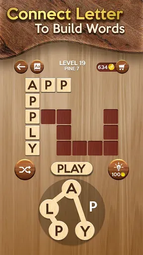 Скриншот 1 — Игра Wordy Cross® Word Connect