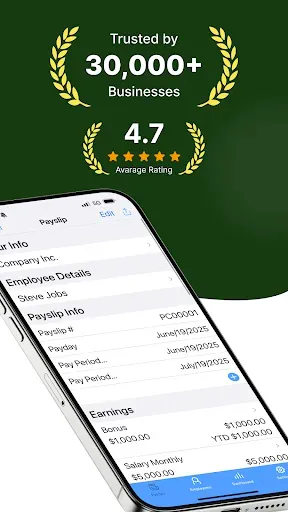 Скриншот 2 — Paystub Maker