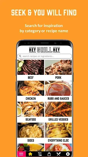 Скриншот 2 — Hey Grill Hey BBQ Recipes