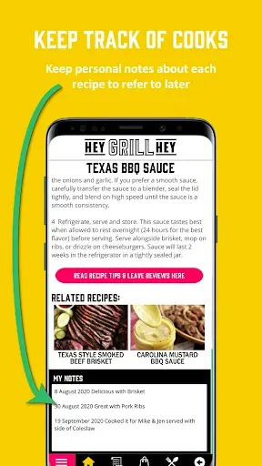 Скриншот 6 — Hey Grill Hey BBQ Recipes