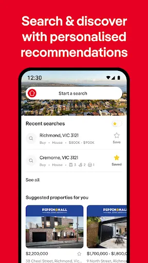 Скриншот 1 — realestate.com.au - Property