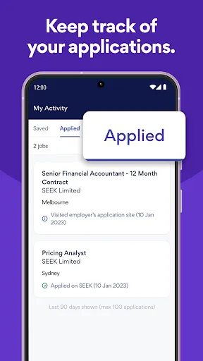 Скриншот 5 — SEEK Jobs & Employment
