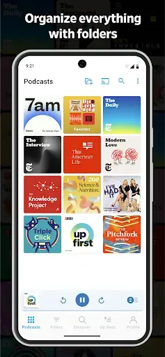 Скриншот 3 — Pocket Casts - Podcast App