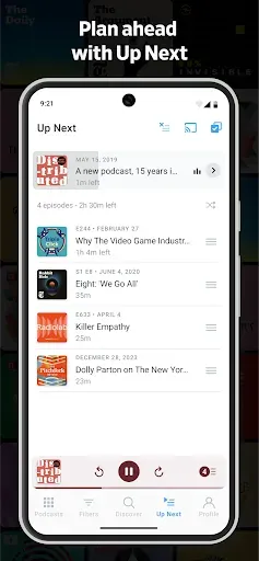 Скриншот 5 — Pocket Casts - Podcast App
