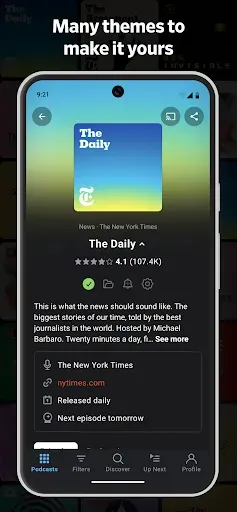 Скриншот 6 — Pocket Casts - Podcast App