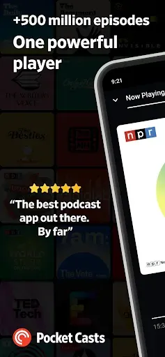 Скриншот 8 — Pocket Casts - Podcast App