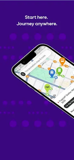Скриншот 1 — Public Transport Victoria app
