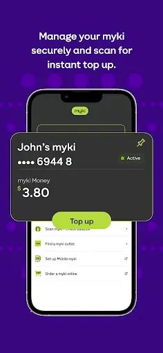 Скриншот 4 — Public Transport Victoria app