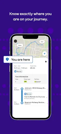Скриншот 5 — Public Transport Victoria app