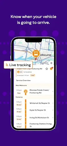 Скриншот 7 — Public Transport Victoria app