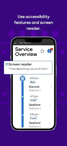 Скриншот 8 — Public Transport Victoria app