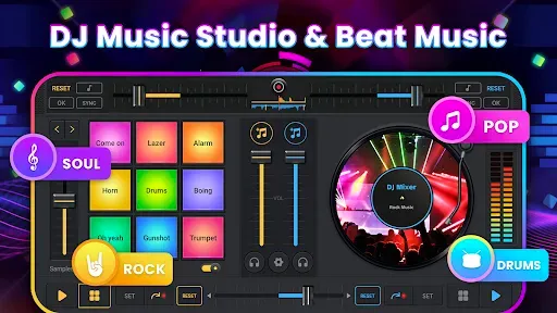 Скриншот 1 — DJ-микшер - Музыкальный микшер