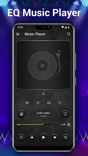 Скриншот 2 — Музыкальный плеер - Аудиоплеер
