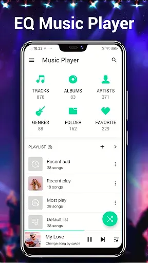 Скриншот 2 — Музыка Player Pro