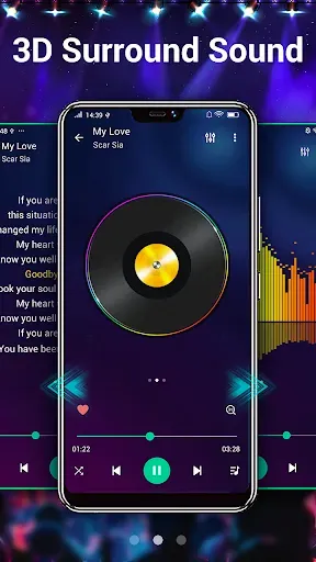 Скриншот 3 — Музыка Player Pro