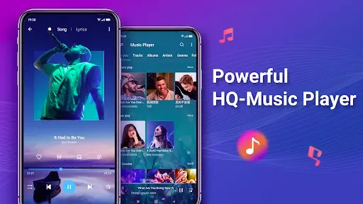 Скриншот 1 — Музыкальный плеер и MP3-плеер