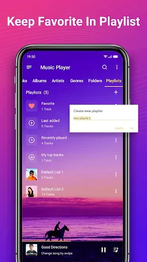 Скриншот 5 — Музыкальный плеер и MP3-плеер