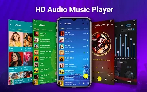Скриншот 1 — Музыкальный плеер и MP3