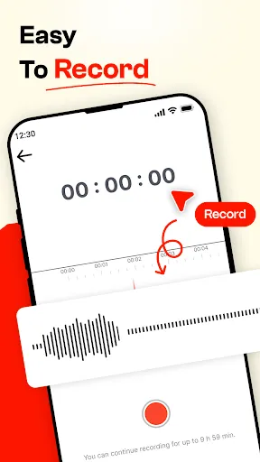 Скриншот 1 — Voice Recorder & Voice Memos