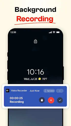 Скриншот 5 — Voice Recorder & Voice Memos