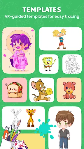 Скриншот 3 — AR Draw Sketch: 3D Drawing AR