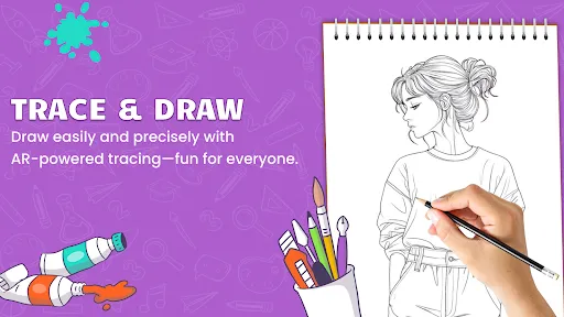 Скриншот 7 — AR Draw Sketch: 3D Drawing AR