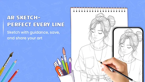 Скриншот 8 — AR Draw Sketch: 3D Drawing AR